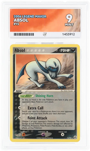 Absol graded ACE 9 for sale on eBay