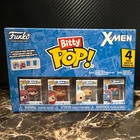 Funko Bitty Pop! X-Men 4-Pack Magneto Scarlet Witch Quicksilver Mystique + Case