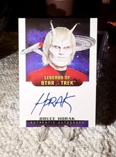 2026 RITTENHOUSE STAR TREK CONNECTIONS LEGENDS BRUCE HORAK AS HEMMER AUTOGRAPH