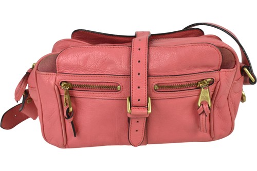 Mulberry Women's Mabel Shoulder Bag Pink Leather Adjustable Strap