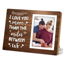 Love Picture Frame, Gifts for Girlfriend Boyfriend, Couples Picture Frame for
