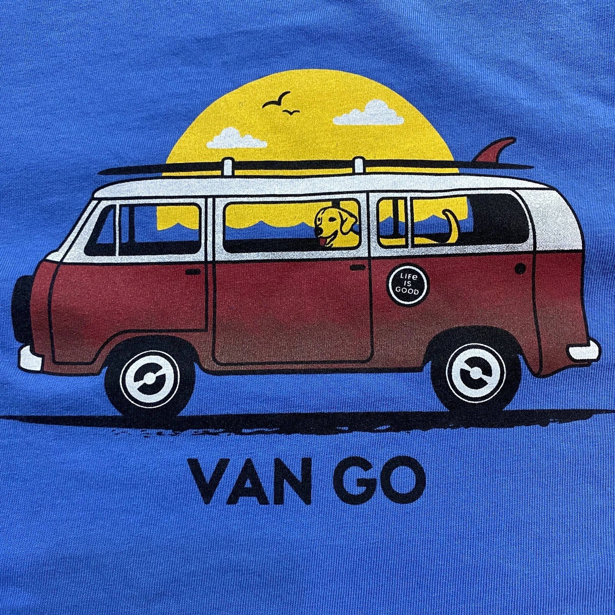 Life is good vw bus shirt hotsell