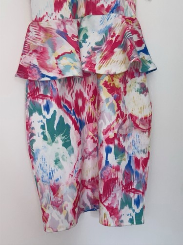 BNWT Kiah Peplum Dress Size 10  - Picture 3 of 6
