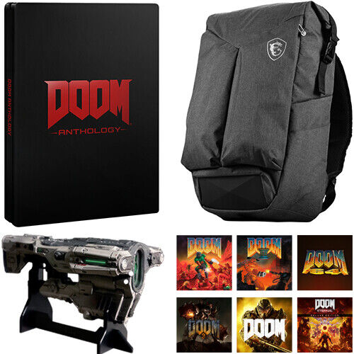 Doom Anthology Xbox + MSI Air Gaming Rucksack Grau - für Xbox Series X und Xbox - Bild 1 von 12
