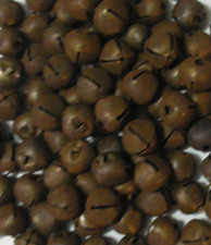 20 - LARGE RUSTY PRIMITIVE JINGLE BELLS 1 INCH CRAFTS PROJECTS RUSTIC