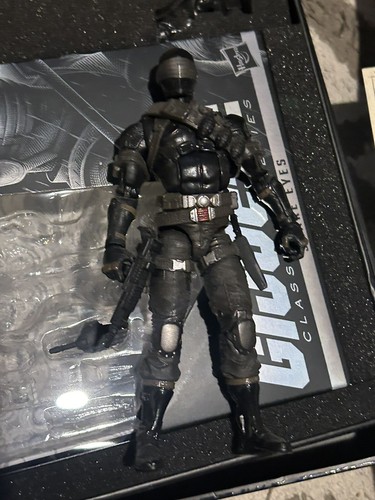 G.I. JOE Classified Series SNAKE EYES 00 Deluxe Hasbro Pulse Exclusive 2020 - Picture 2 of 4