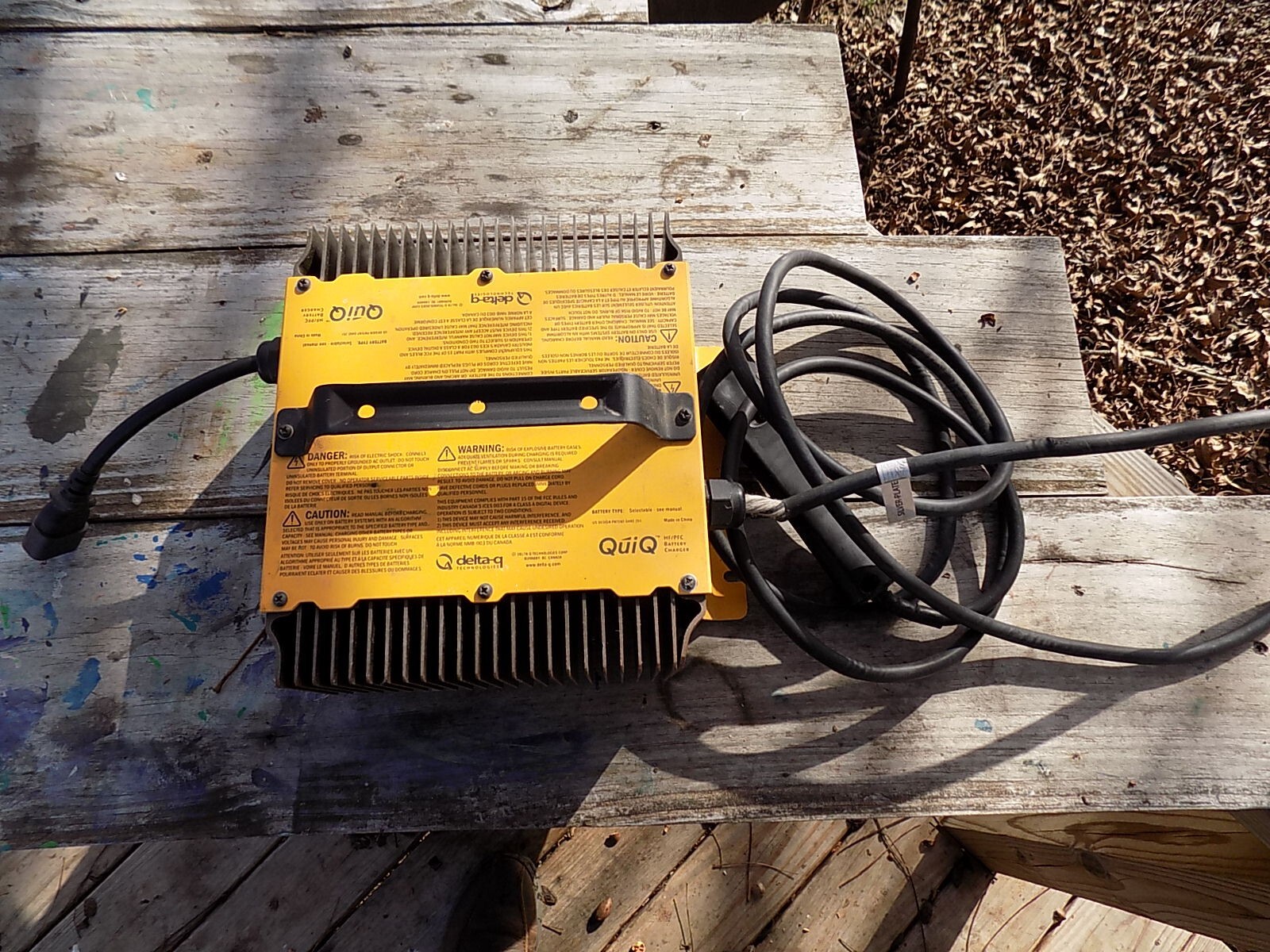 DeltaQ QUIQ 48 Volt Golf Cart Battery Charger 9134810E3B 48V 16A