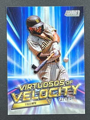 FERNANDO TATIS JR 2023 Topps Stadium Club #VV-5 Virtuosos of Velocity Padres