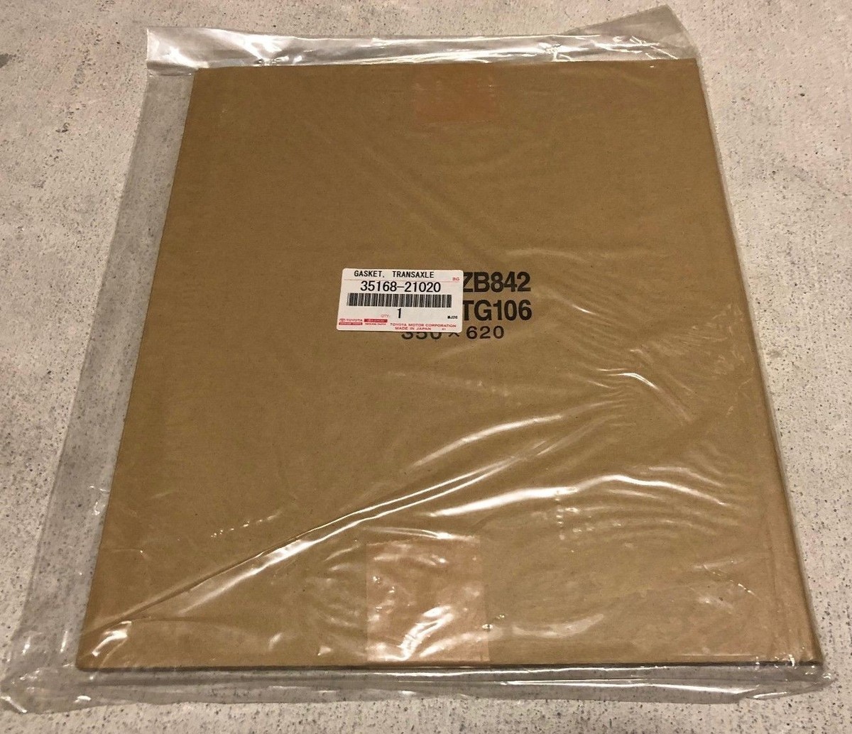 Genuine Lexus Toyota Transmission Oil Pan Gasket 35168-21020
