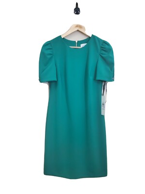 Calvin Klein Dress Size 6 Knee Length Green | eBay