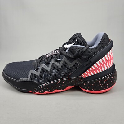 Adidas D.O.N. Issue 2 x Marvel Venom Basketball Shoes Black FW9038