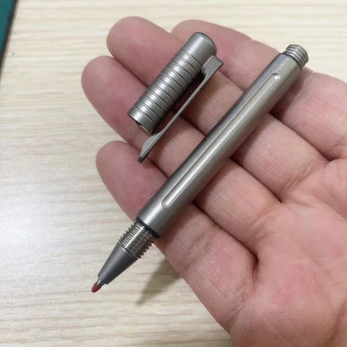 Neu EDC Titanlegierung Signaturstift Outdoor Mini Schreiben Multiwerkzeug Stift - Bild 6 von 19