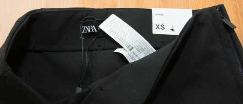 Pantalone leggings Zara nero vita alta taglia XS #T3 - Foto 8 di 12