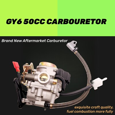 CARBURETOR FOR GY6 49CC 50CC ALTA JONWAY LINHAI BMS COOLSTER E-TON SCOOTER MOPED