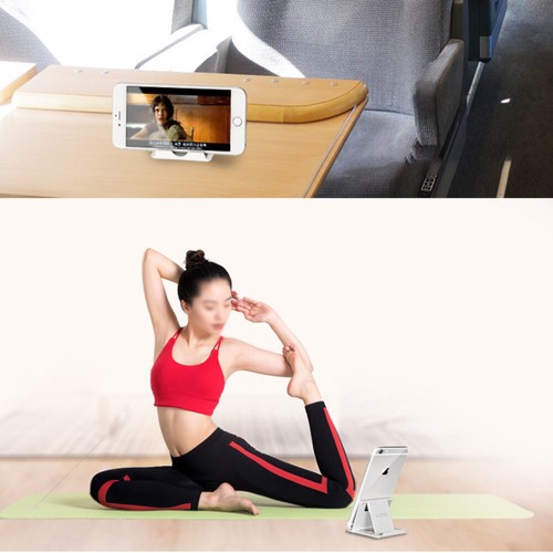 Folding Adjustment Bracket Cell Phone Stand for Desk Tool Portable Holder - 第 7/12 張圖片