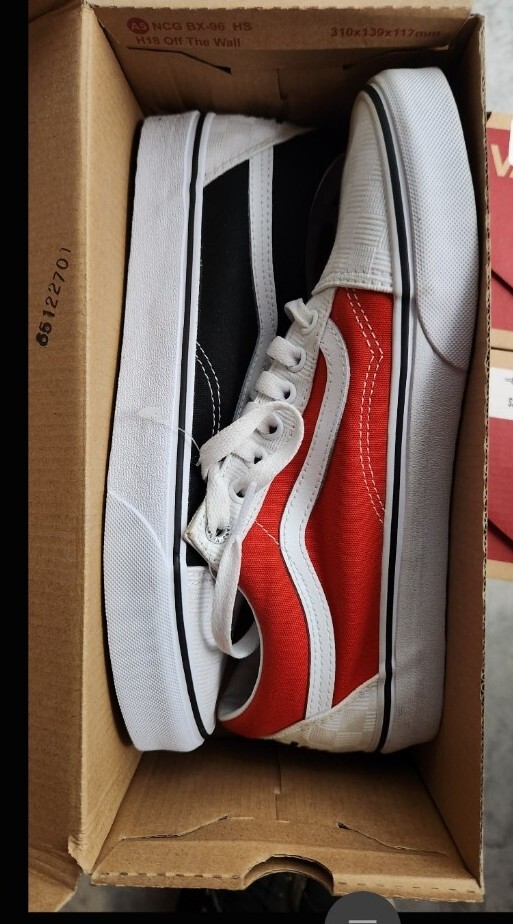 Vans Old Skool Checker Evolution VN0A3WKT4FU Black Red