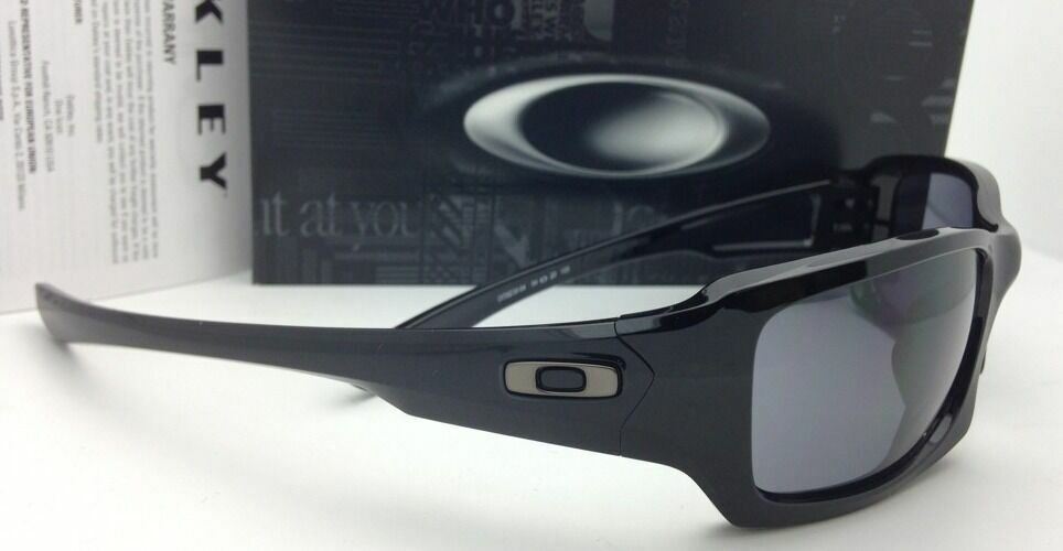 Authentic OAKLEY Sunglasses FIVES SQUARED OO9238-04 54-20 Black