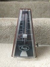 Franz Keywound floating mechanism metronome Walnut Case Works