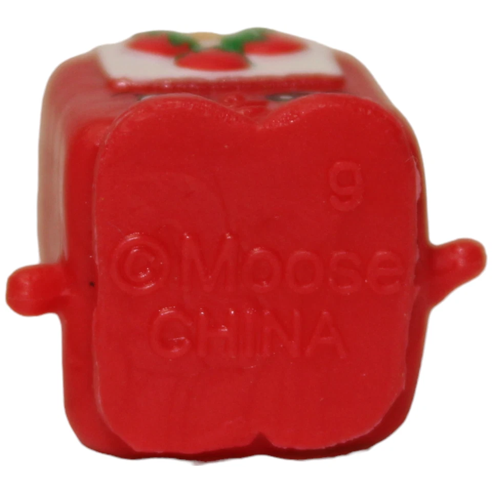 Shopkins Timmy pasta de tomate Family Food Team #6-020 temporada 6 acabamento clássico vermelho - Imagem 3 de 3