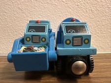 2003 Thomas And Friends Wooden Railway Sodor Road Crew With Collectors Card
