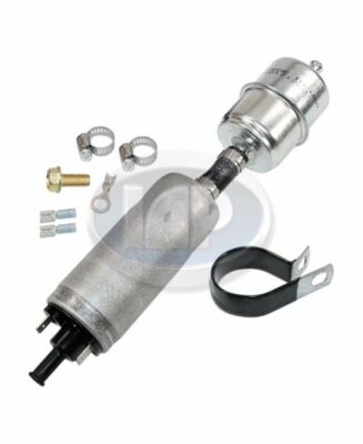 VW Bug Bus Ghia Super T3 Universal Rotary Electric Fuel Pump Kit Carter 2-4 LBS 