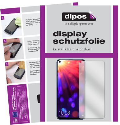 2+2x Schutzfolie für Honor V20 klar Displayschutzfolie Folie Display Schutz