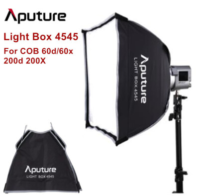Aputure LIGHT BOX 4545 Square Softbox Kit for Amaran COB 60D 60X 200d 200x Light