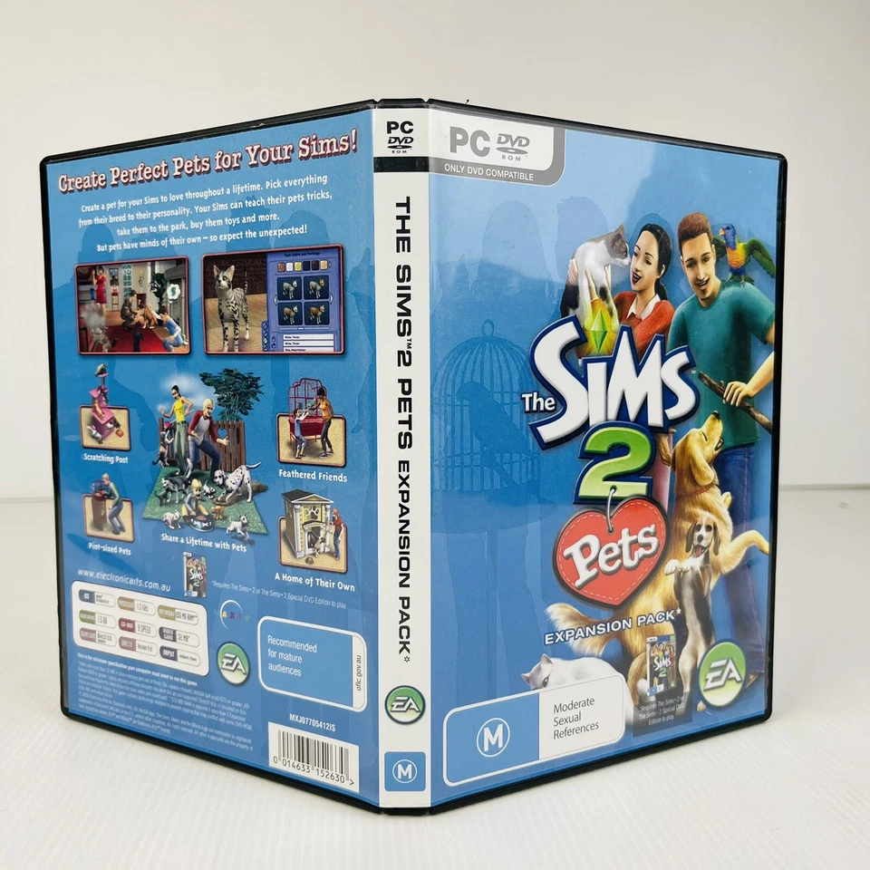 The Sims 2 Pets Expansion Pack PC DVD Game Set Good Condition (M) - Image 4 of 4