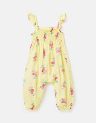 Joules Baby Girls Riverton Woven Romper UK