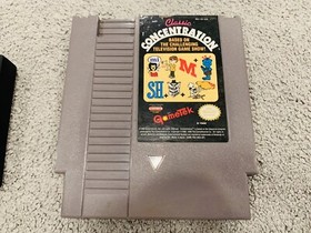 Classic Concentration (Nintendo, 1990) NES Tested Working Cartridge & Box Only