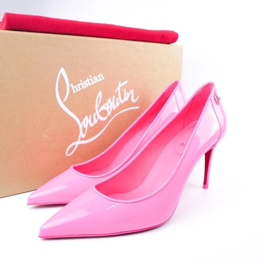 Christian Louboutin Size 35 SPORTY KATE Pointed Toe Patent Leather