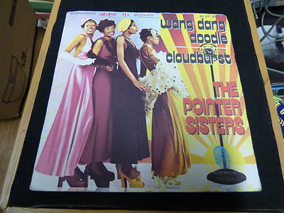 the pointer sisters: wang dang doodle - cloudburst - Blue Thumb records 3053