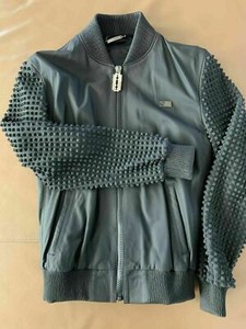 philipp plein jacke leder