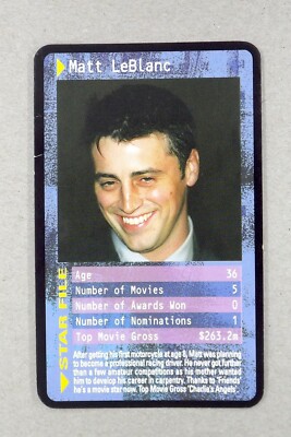 1 x Karte Trumps Filmstars - Matt LeBlanc - T67