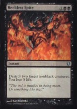 Reckless Spite - Commander 2013: #91, Magic: The Gathering Nm R146