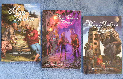 The Map Maker Series, Vol 1-3. by Krengel, NEW 3 volumes together