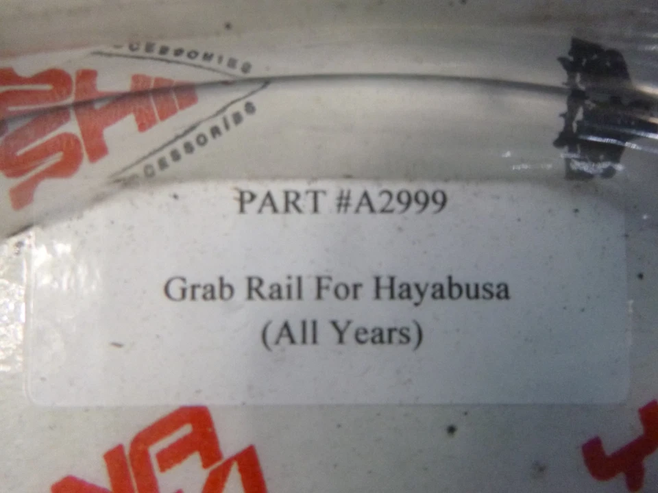 99 - 07 Suzuki Hayabusa Chrome Rear Passenger Grab Grip Rail Billet Aluminum USA - Image 2 of 2