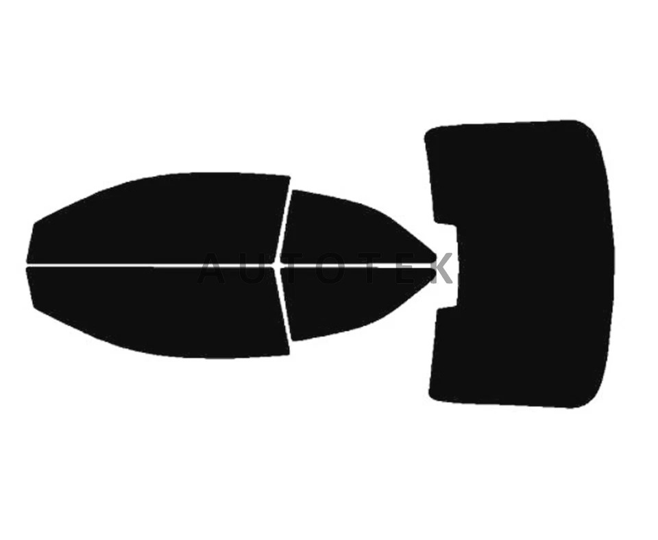 Película de ventana precortada en todos los lados cualquier tono para Audi A5 S5 RS5 cupé 2008-2017 Foto 3 de 4