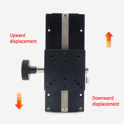 New Manual Dovetail Slide Table Linear Stage Z Axis for CCD Holder Camera Holder