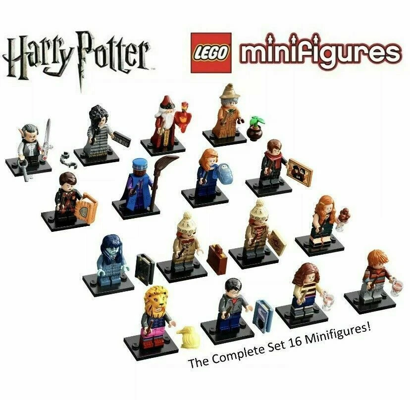 LEGO Harry Potter Series 2 (71028) COMPLETE SET 16 Minifigures Accessories  [NEW]