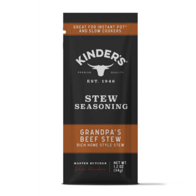 Kinders Stew Seasoning Grandpas Beef Stew 34g