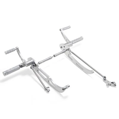 Commandes Avancees Repose pieds pour Yamaha XV 750 Virago 1992-1997 XV1100 89-99 - Photo 1/4