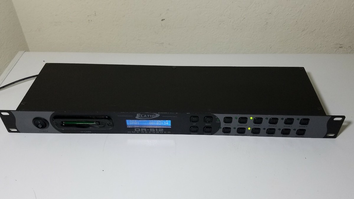 DR-512 DMXレコーダー