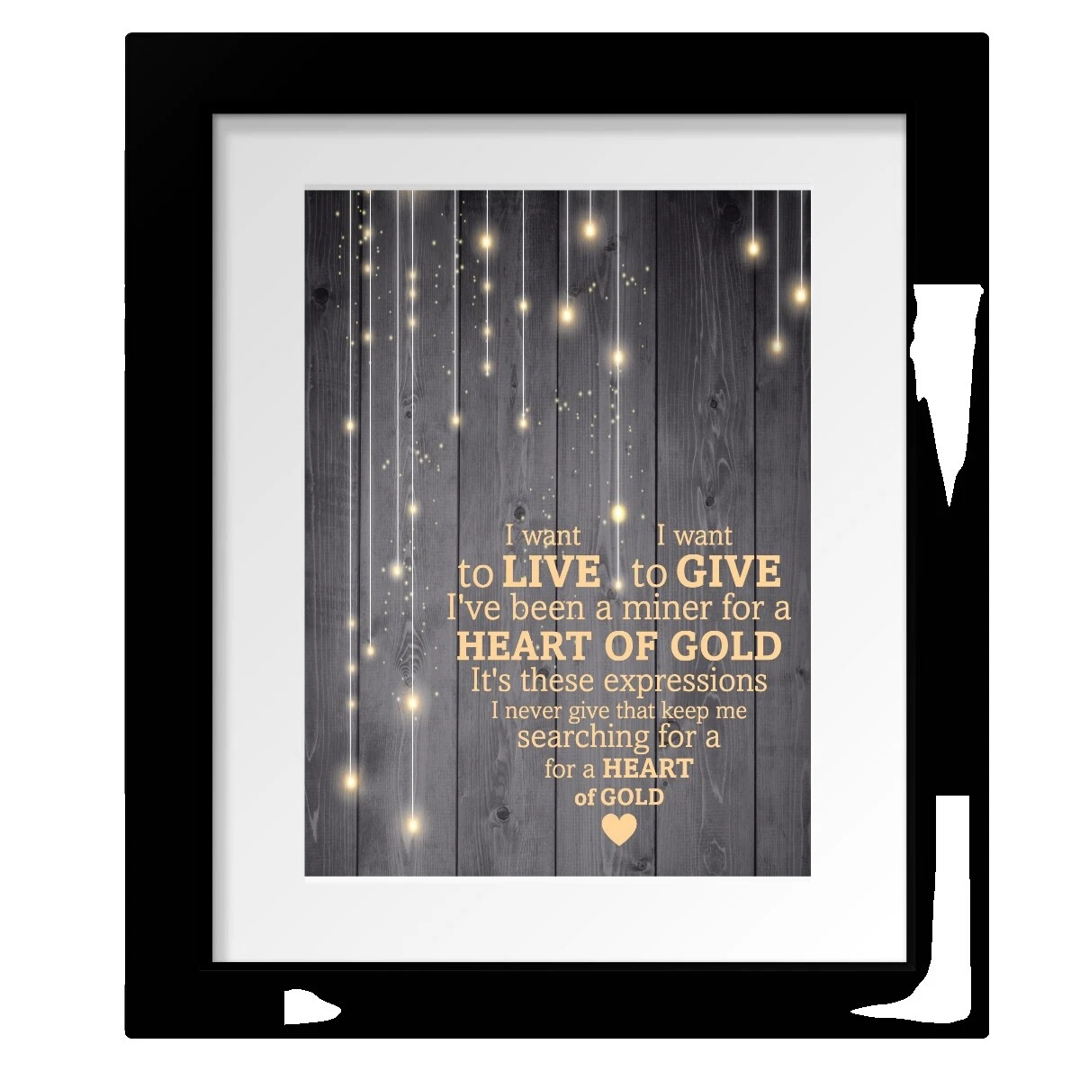 Lona Impresiones artísticas Corazones