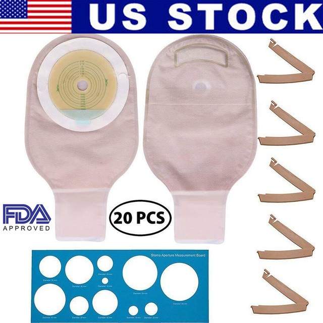LotFancy Ostomy Supplies Colostomy Bags 20 Pieces for sale online eBay