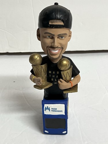 Golden State Warriors Stephen Curry Bobblehead 2017 Championship Parade Bus SGA