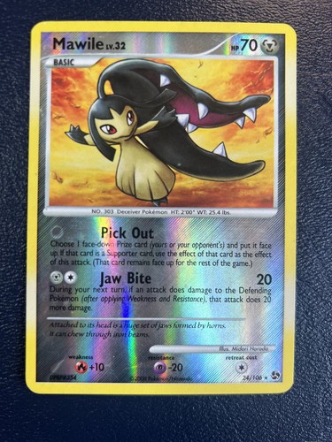Mawile 24/106 Great Encounters Reverse Holo - Pokemon Card HP
