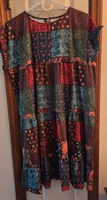 Women's Dress Size XL From Shein Very Colorful Floral Design