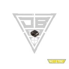 Black Aluminum Extended Release Button Replacement