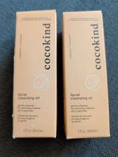 Lot of 2  Cocokind Facial Cleansing Oil to Milk Each 2 Oz /60ml